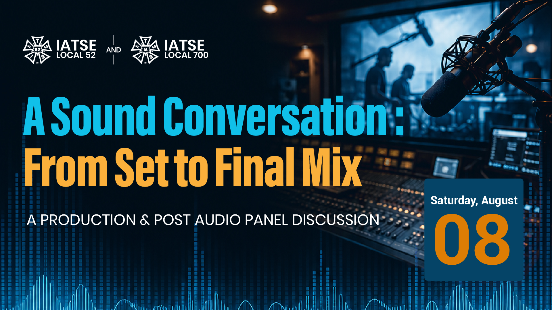 <span class=''>A Sound Conversation: From Set to Final Mix</span>